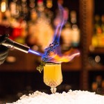 flambierter Cocktail