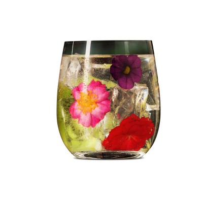 Cocktail mit Blumen