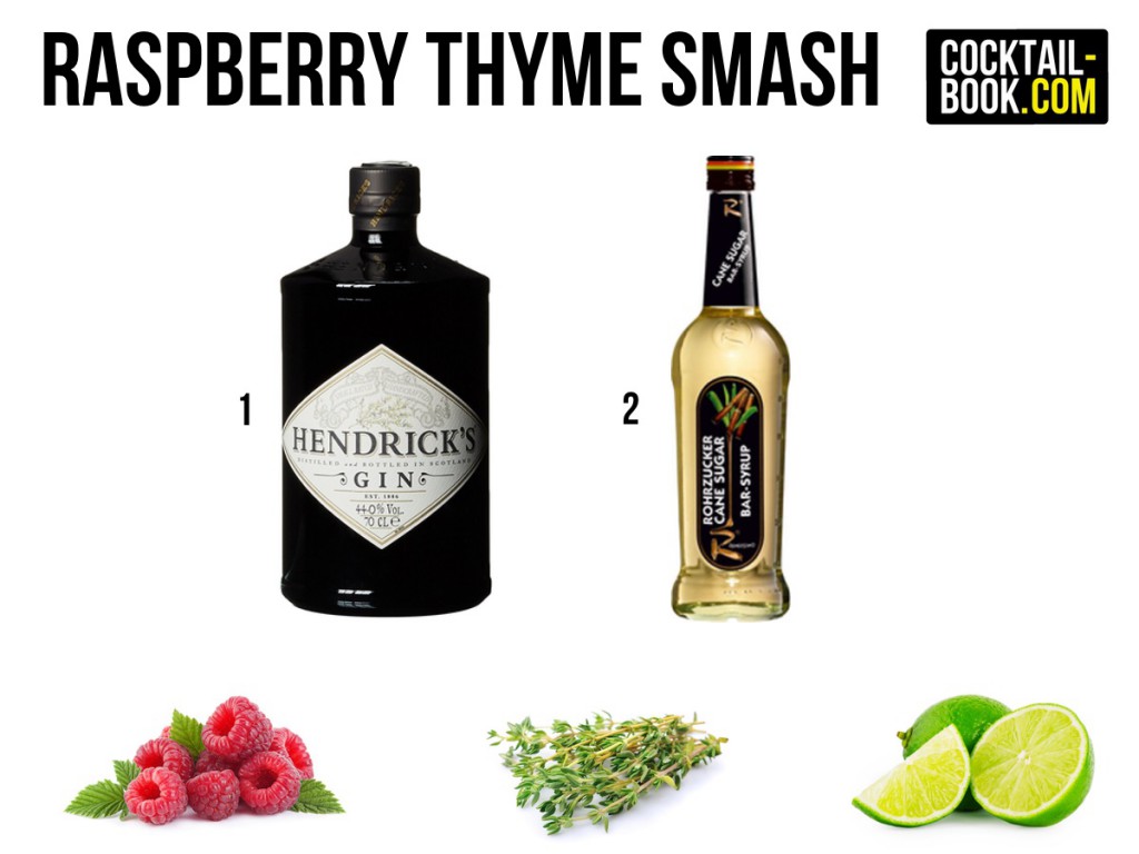 Raspberry Thyme Smash